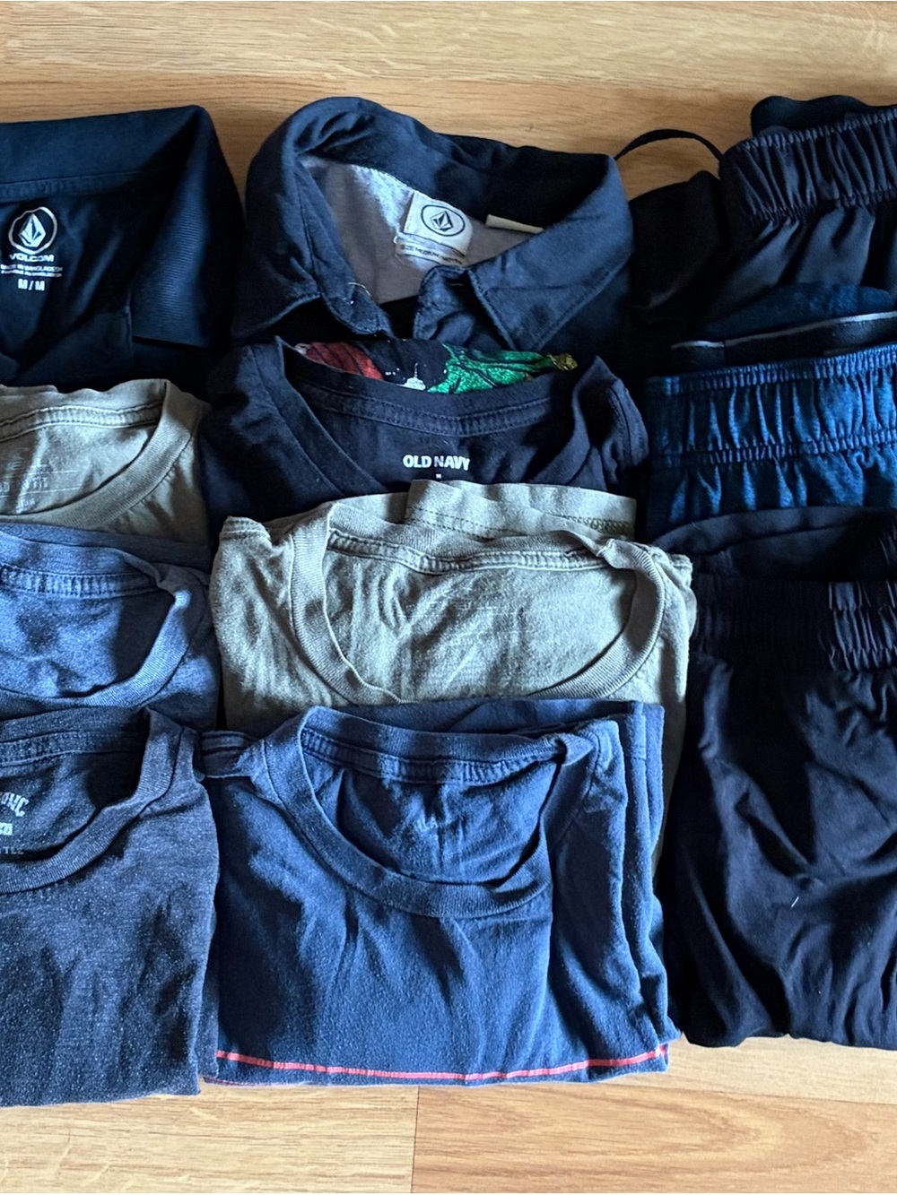 O'Neill Men's Navy and Khaki Short Sleeve Tees Pack